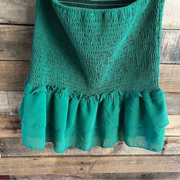 Fiestar Green Halter Tank Top Size Small - Picture 9 of 12